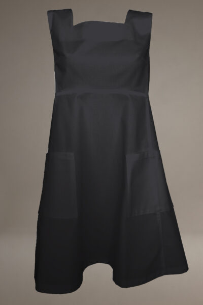 Sol - Delantal protector - negro